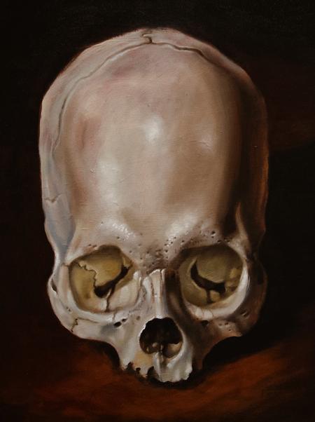 Tattoos - Skull Oil on Canvas - 84435
